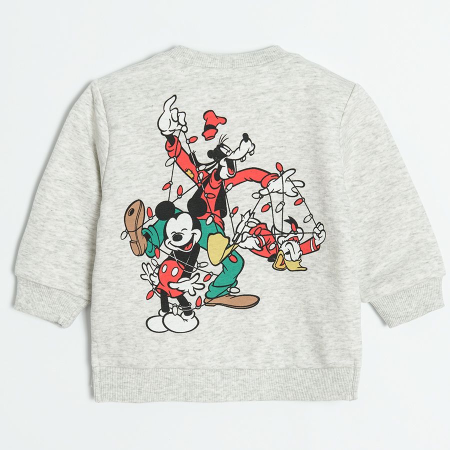Disney mix grey melange sweatshirt
