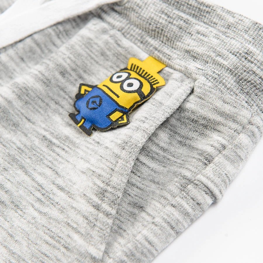 Minions grey melange jogging pants