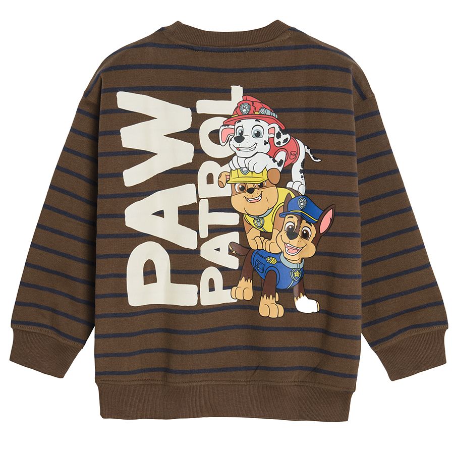 Paw Patrol striped sweatshirt