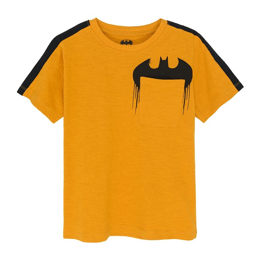 Batman orange short sleeve blouse