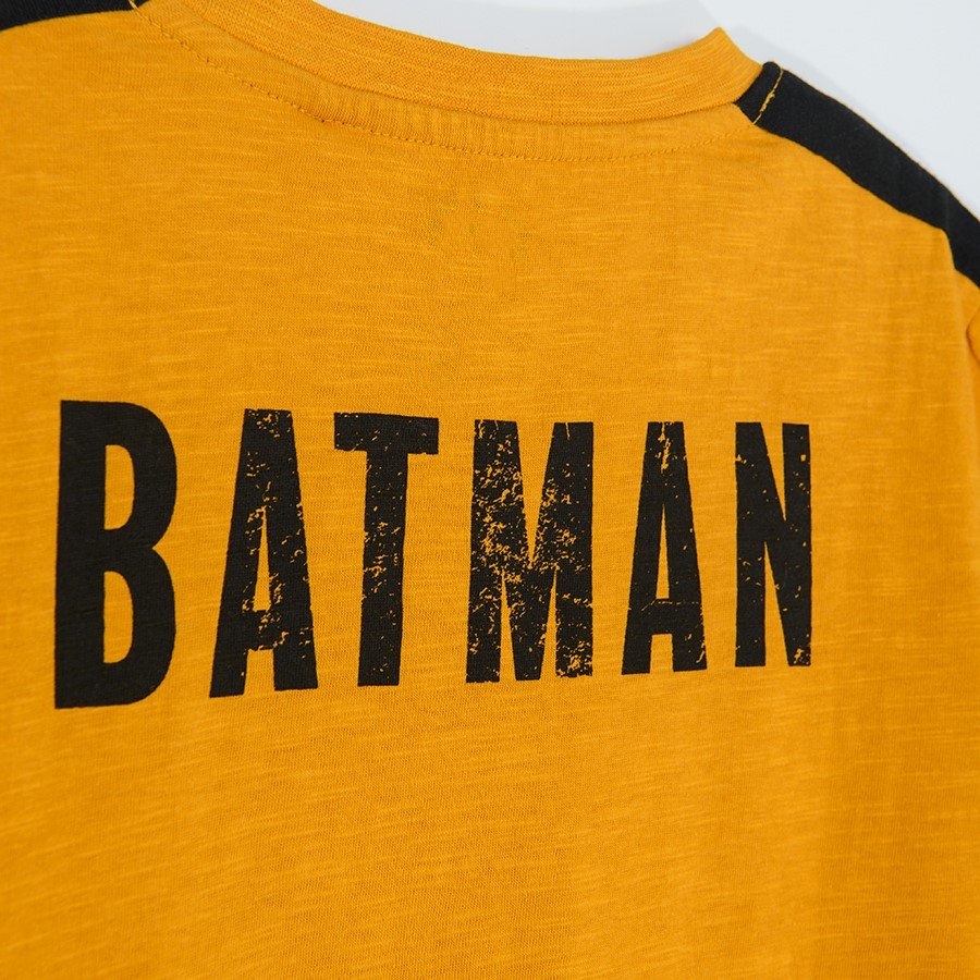 Batman orange short sleeve blouse