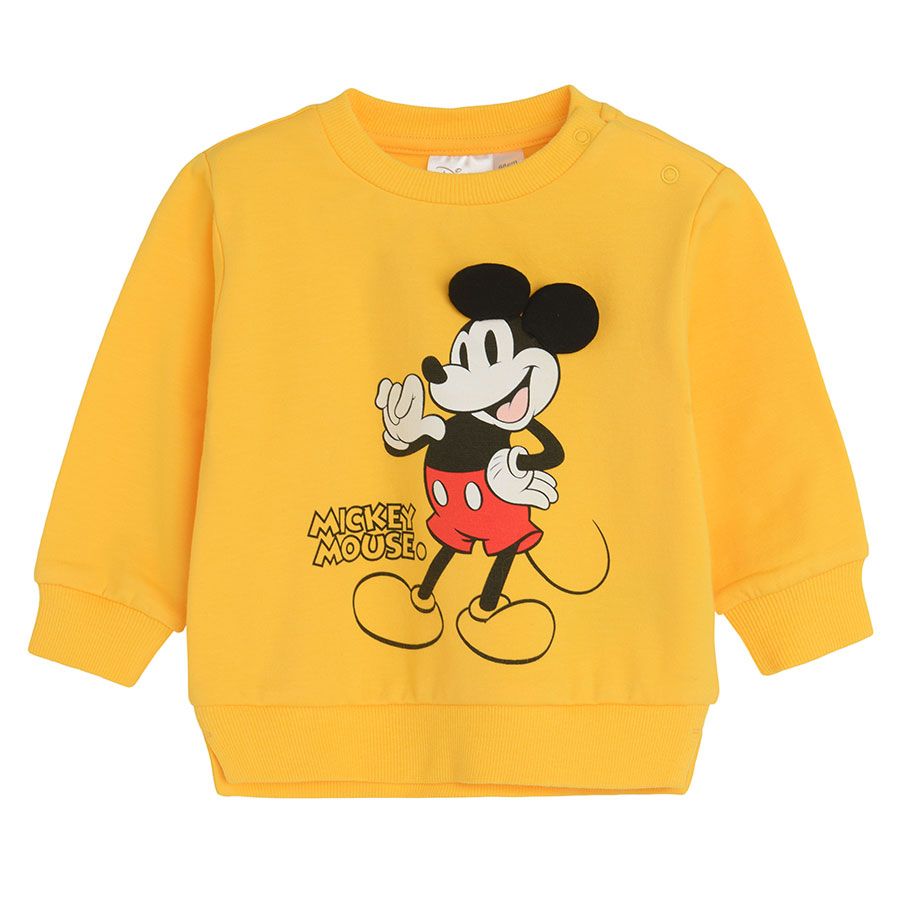 Mickey Mouse yellow sweatshirt