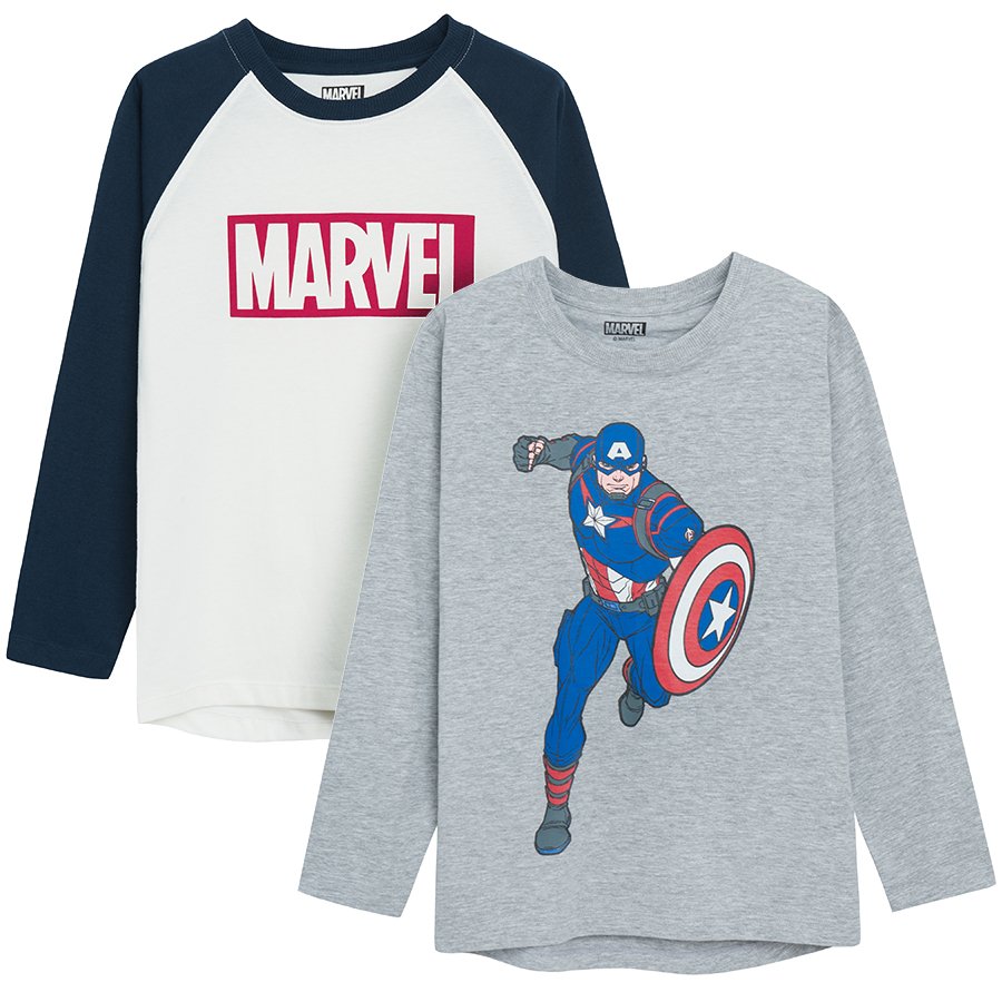 Marvel long sleeve blouses- 2 pack