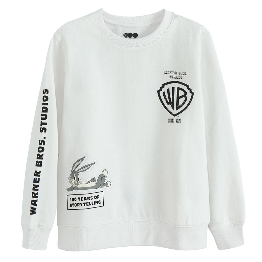 White Bugs Bunny sweatshirt