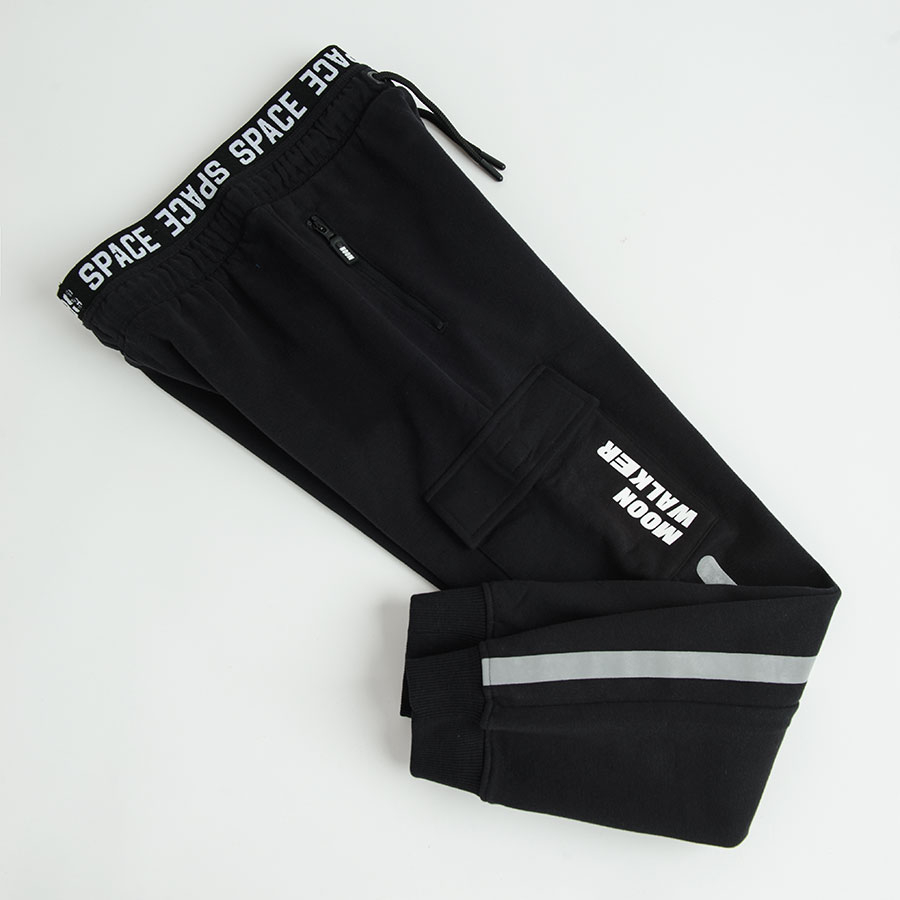 NASA black jogging pants