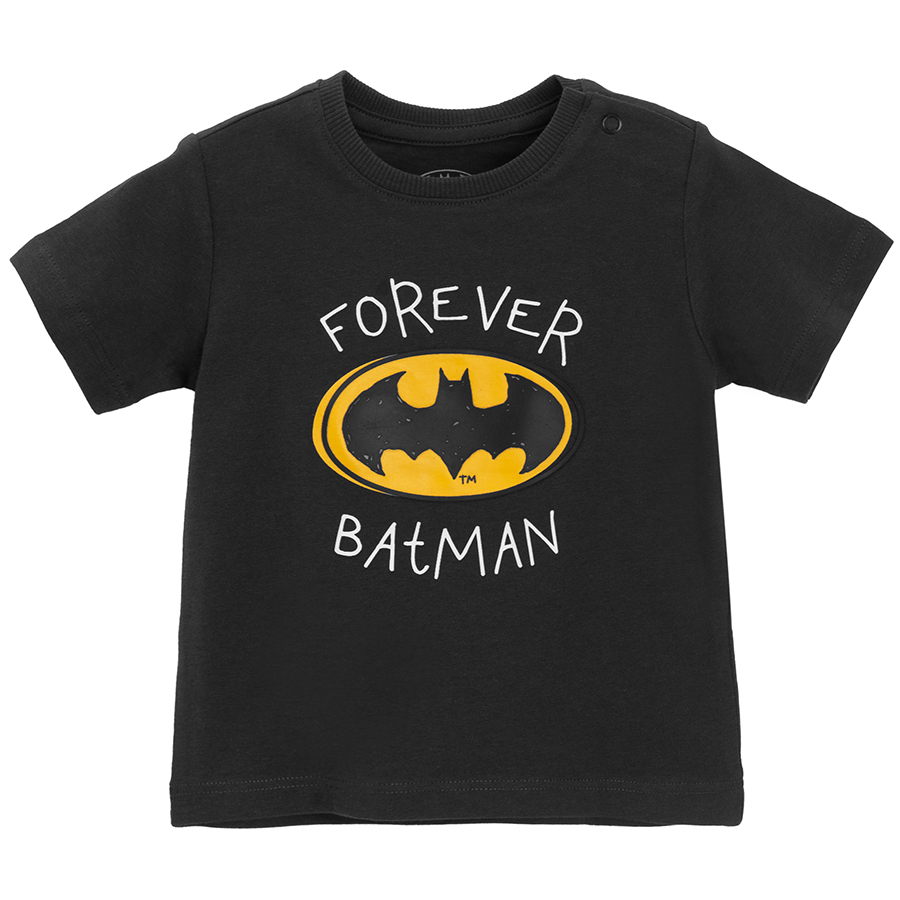 Batman black T-shirt FOREVER BATMAN
