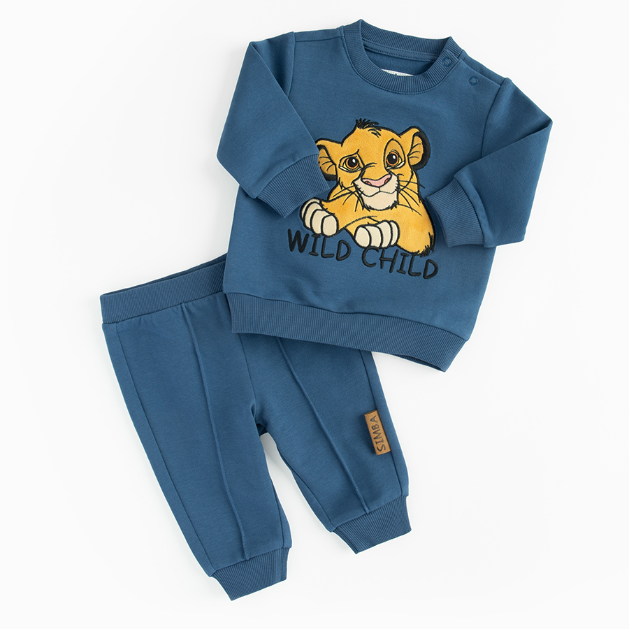 Lion King set, sweatshirt and sweatpants- 2 pieces