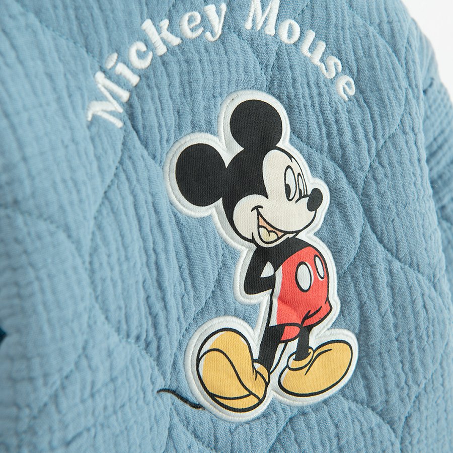 Ζακέτα γαλάζια με κουμπιά και στάμπα MICKEY MOUSE DISNEY