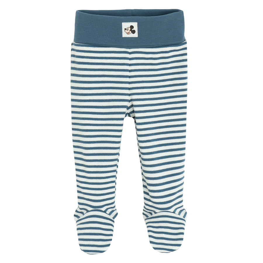 Mickey Mouse and Friends footed leggings- 2 pack