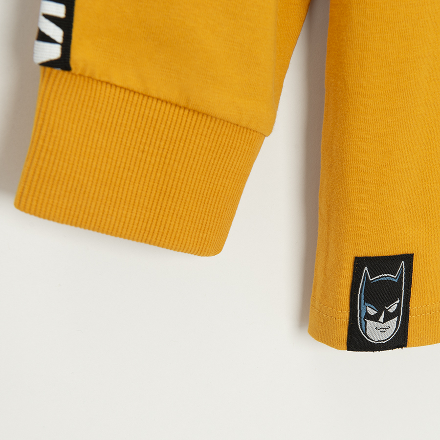 Μπλούζα μακρυμάνικη κίτρινη με στάμπα BATMAN MARVEL