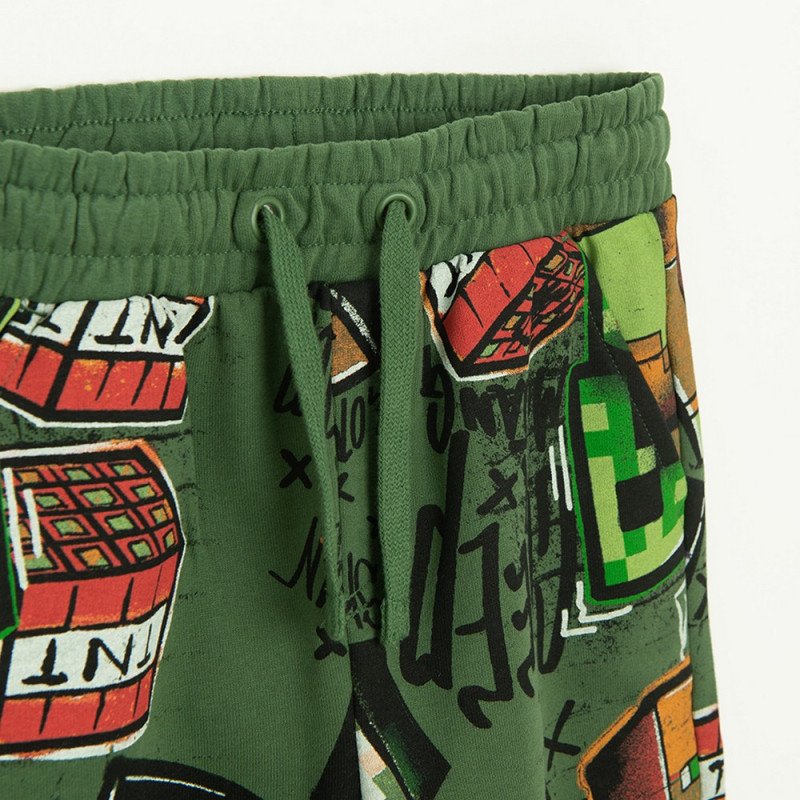 Minecraft sweatpants with cord
