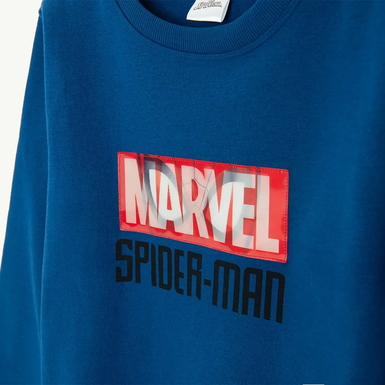 Φούτερ μπλε με στάμπα SPIDERMAN