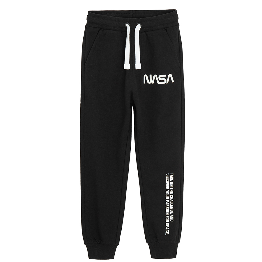 NASA black jogging pants