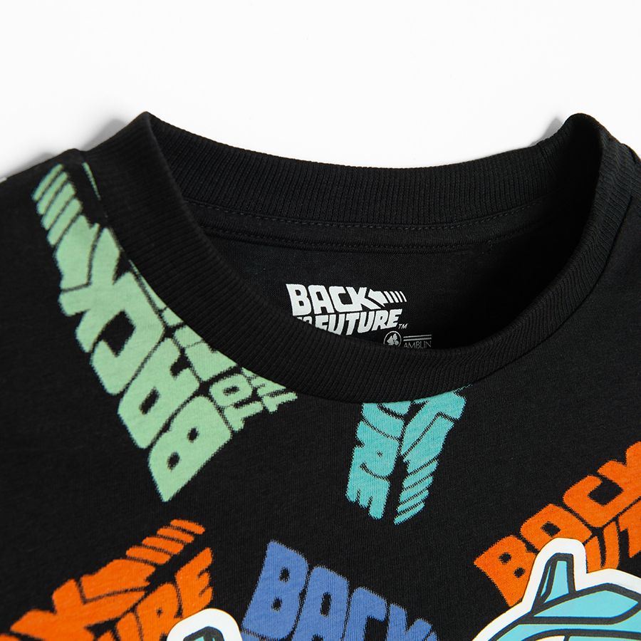 Back to the Future black T-shirt