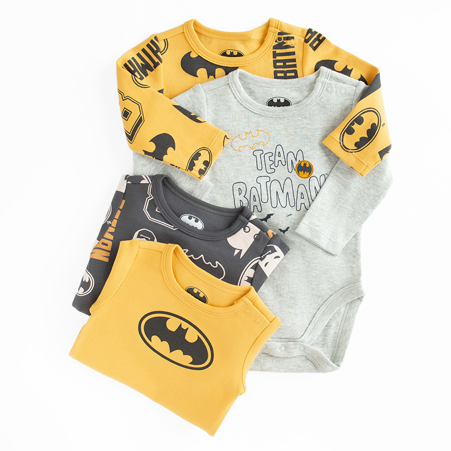Φορμάκι 4 τμχ μακρυμάνικο BATMAN