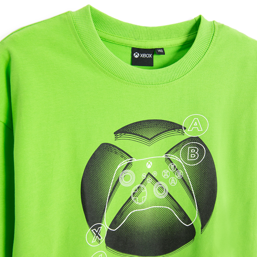 Φούτερ πράσινο με στάμπα XBOX