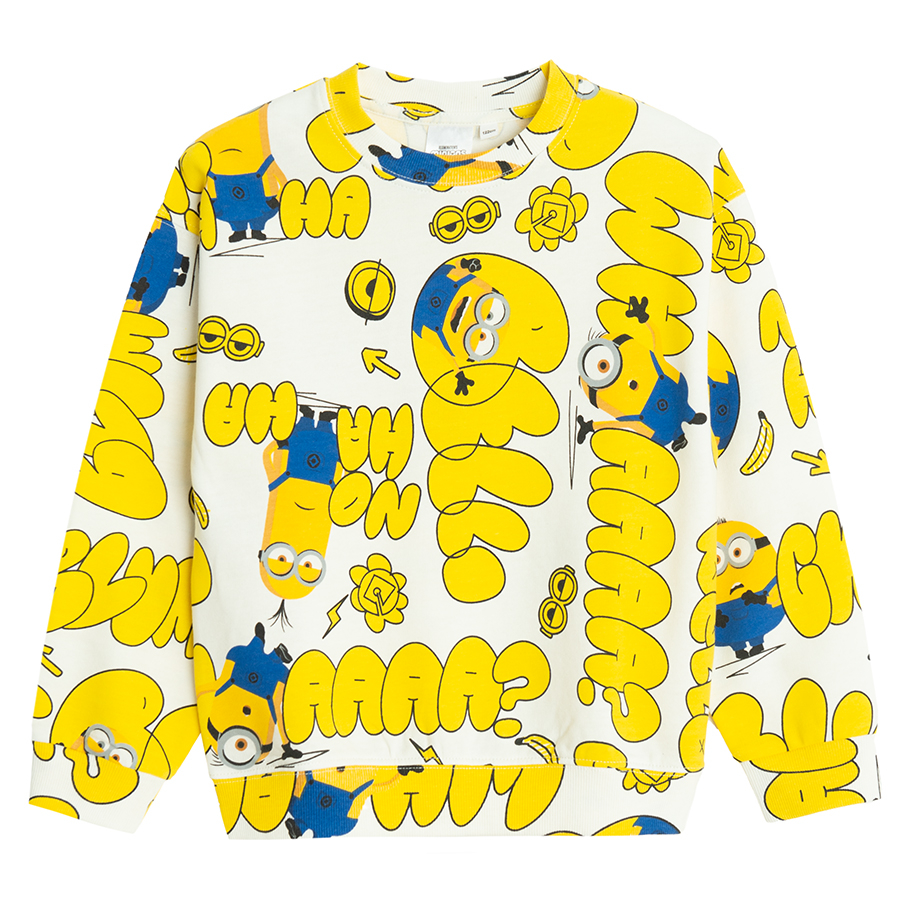 Φούτερ  λευκό MINIONS