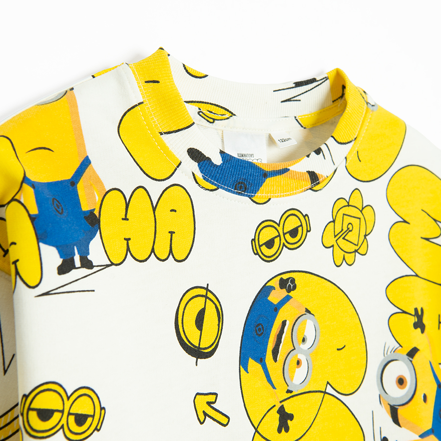 Φούτερ  λευκό MINIONS