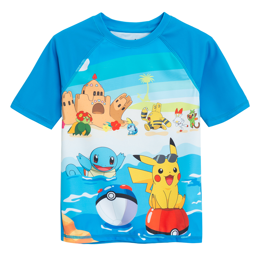 Μαγιό μπλούζα - σορτς POKEMON