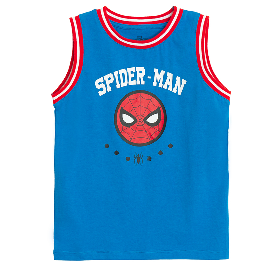 Μπλούζα μπλε αμάνικη SPIDERMAN