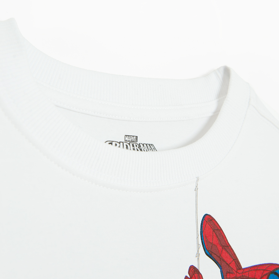 Φούτερ λευκό μαύρο SPIDERMAN