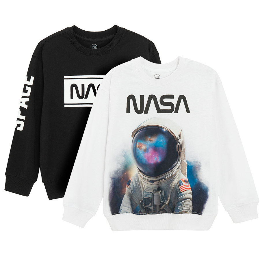 Μπλούζα μακρυμάνικη 2 τμχ NASA