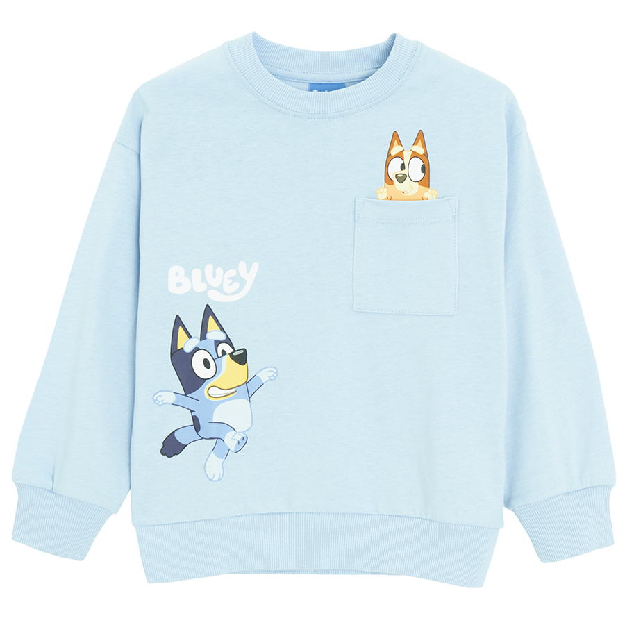 Φούτερ γαλάζιο BLUEY