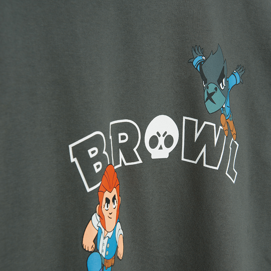 Φούτερ γκρι BRAWL STARS