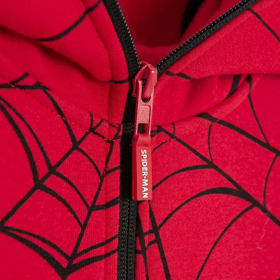 Ζακέτα φούτερ κόκκινη με κουκούλα SPIDERMAN