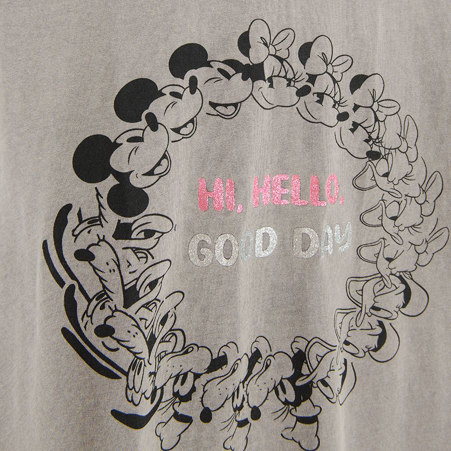 Minnie Mouse graphite short sleeve T-shirt