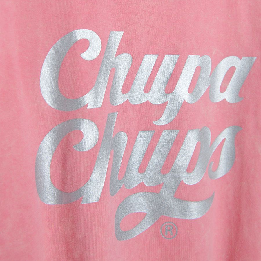 Chupa Chups coral short sleeve T-shirt