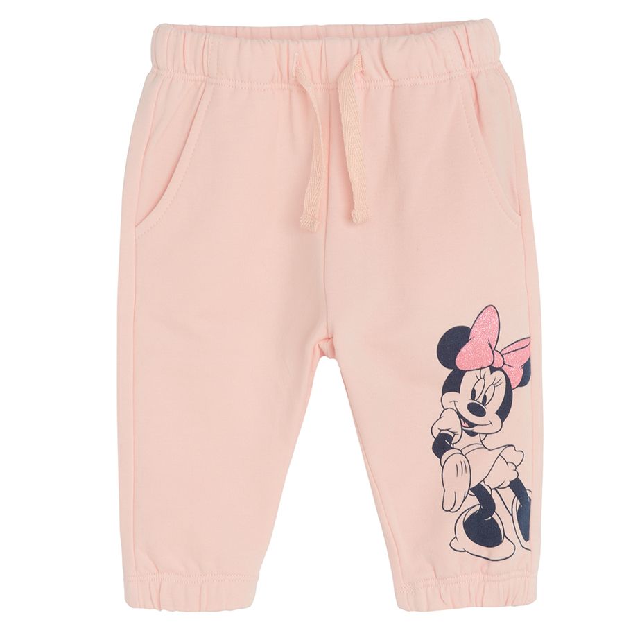 Minnie Mouse and Daisy Duck pink jogging set