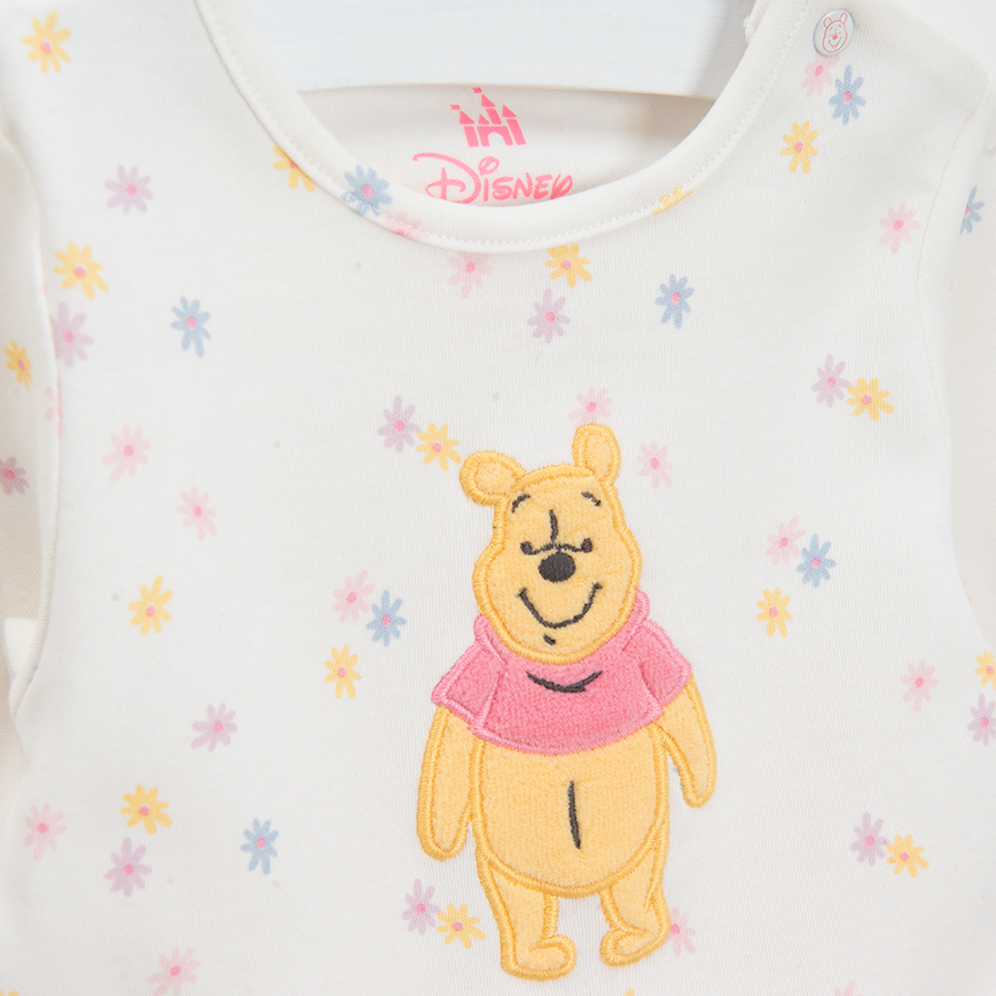 Winnie the Pooh footless long sleeve overall