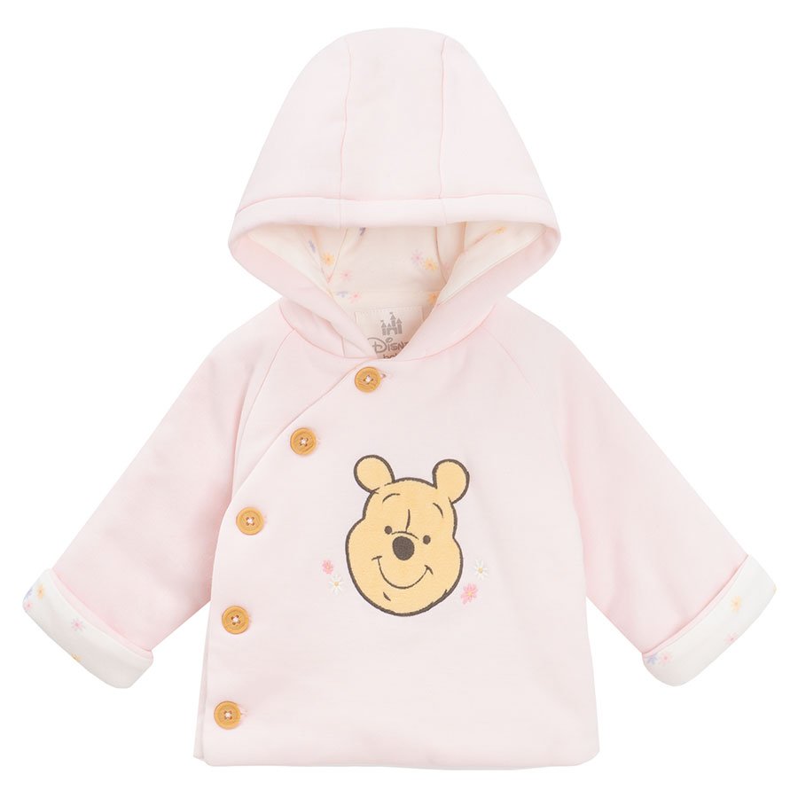 Ζακέτα ροζ με κουκούλα Winnie The Pooh