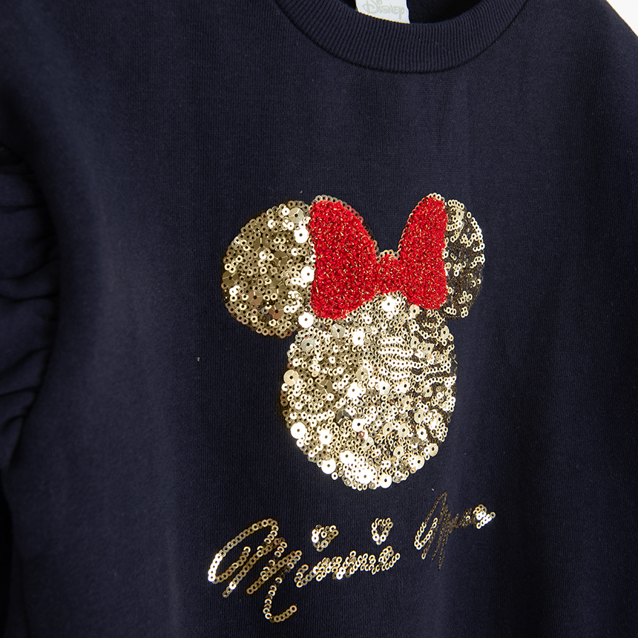 Φούτερ μπλε με στάμπα MINNIE MOUSE DISNEY