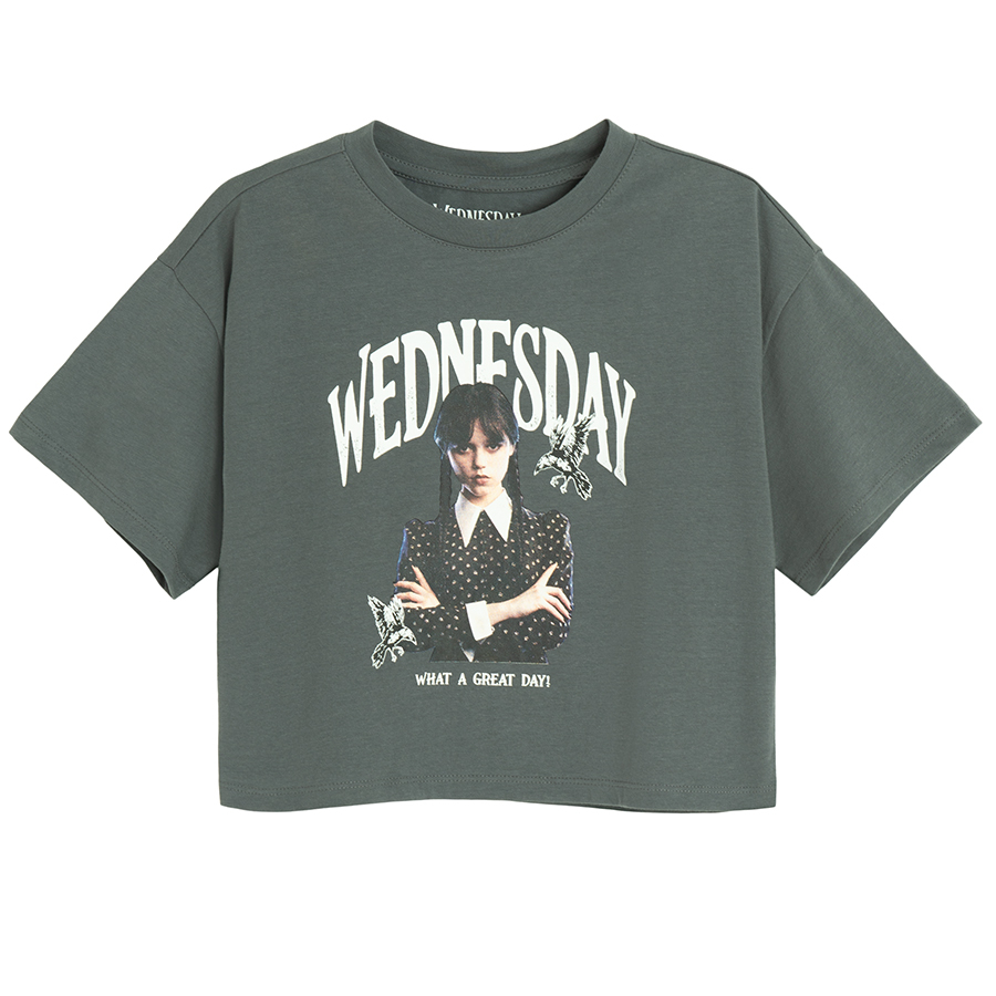 Wednesday grey T-shirt