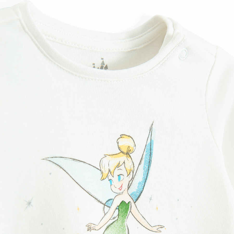 Μπλούζα λευκή μακρυμάνικη TINKER BELL