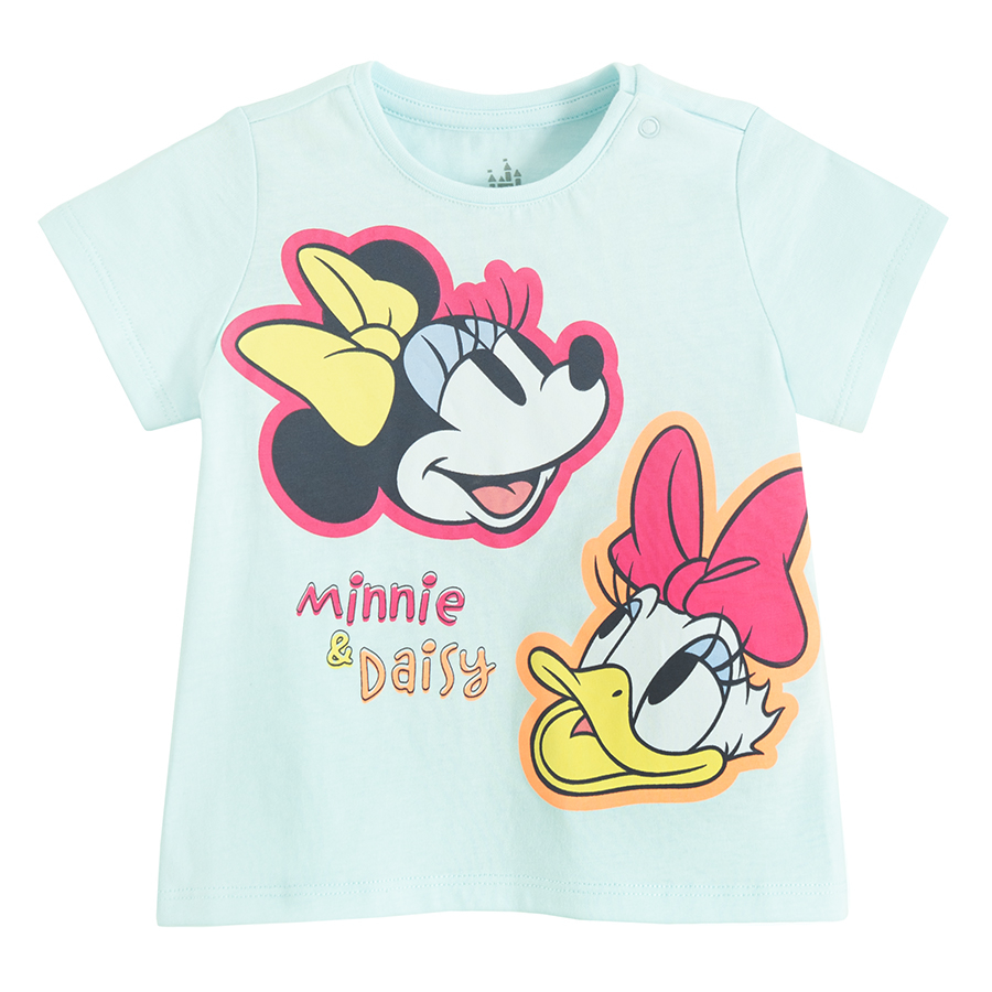 Μπλούζα γαλάζια κοντομάνικη MINNIE MOUSE