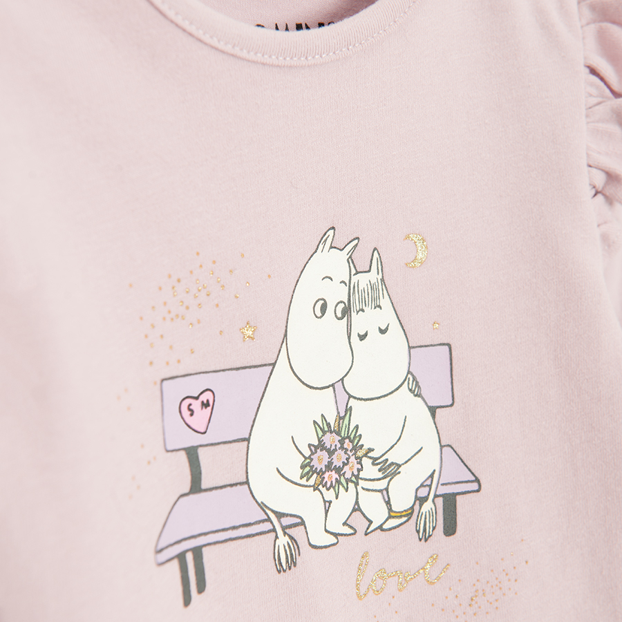 Φορμάκι ροζ μακρυμάνικο MOOMINS
