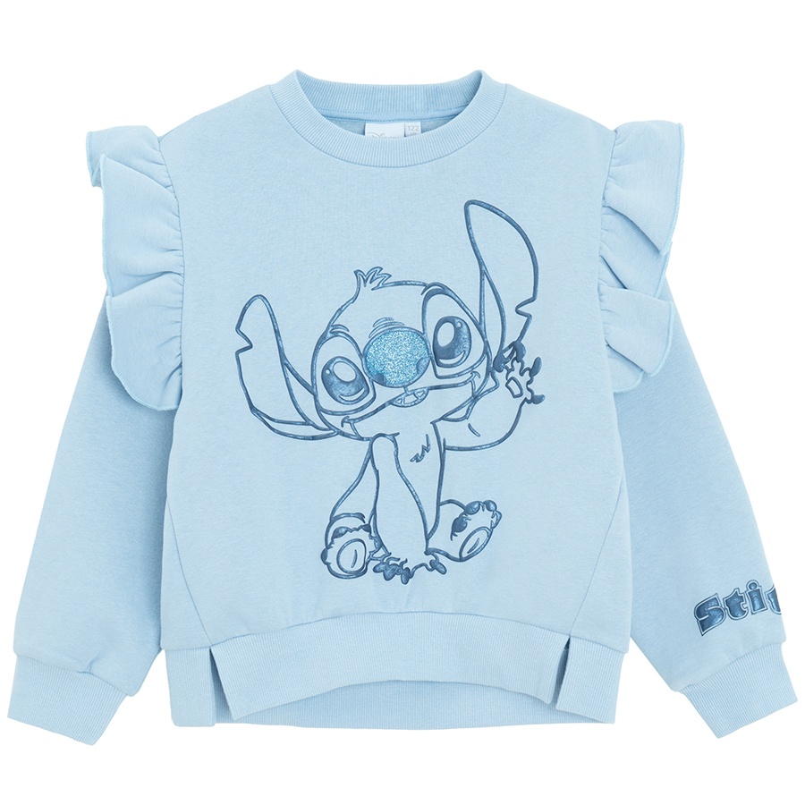 Φούτερ γαλάζιο LILO & STITCH