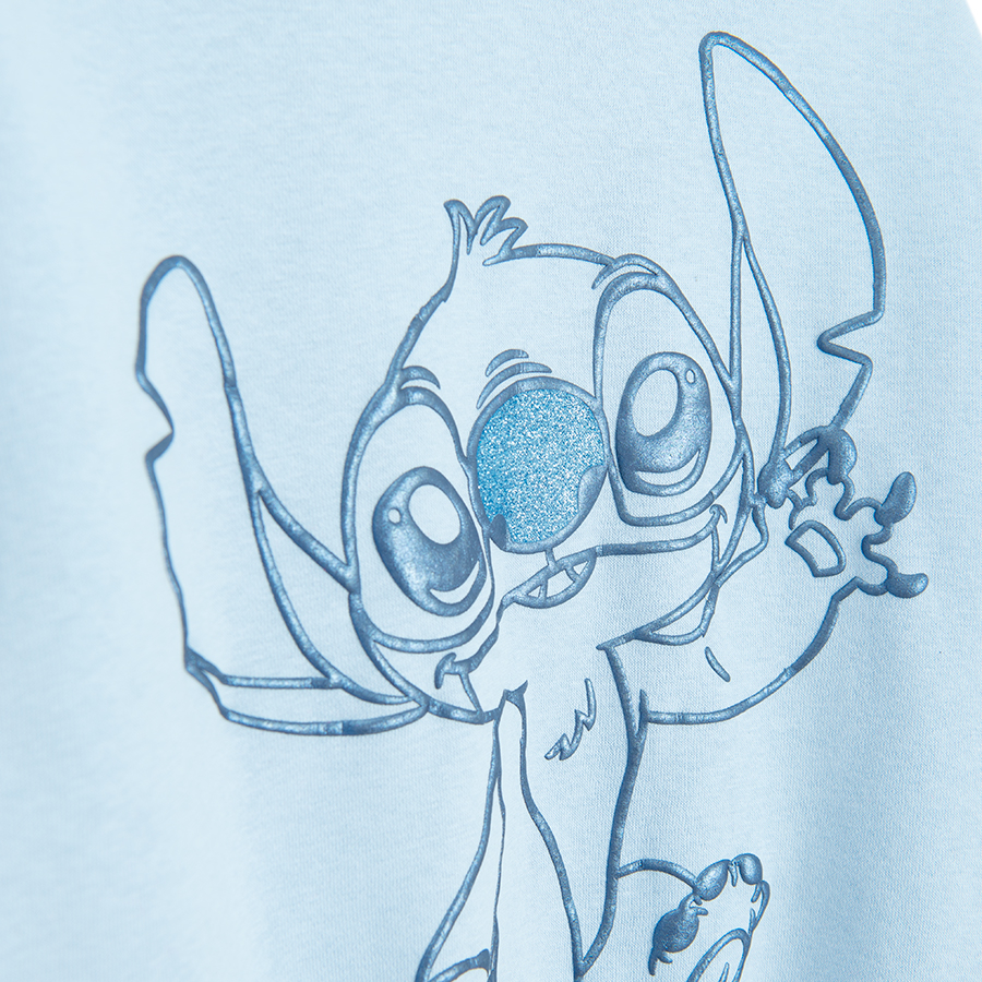 Φούτερ γαλάζιο LILO & STITCH