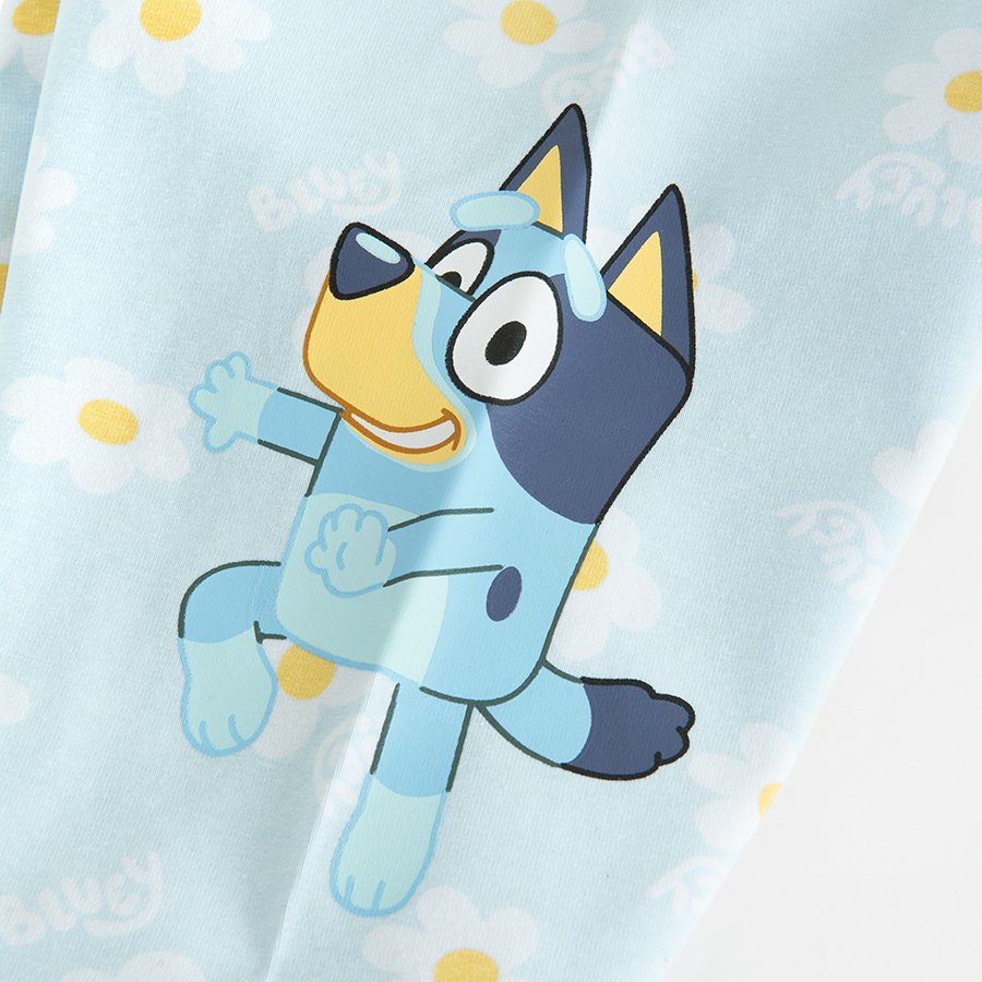 Κολάν σορτς γαλάζιο με στάμπα BLUEY