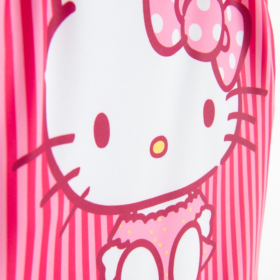 Μαγιό ολόσωμο ροζ με στάμπα HELLO KITTY