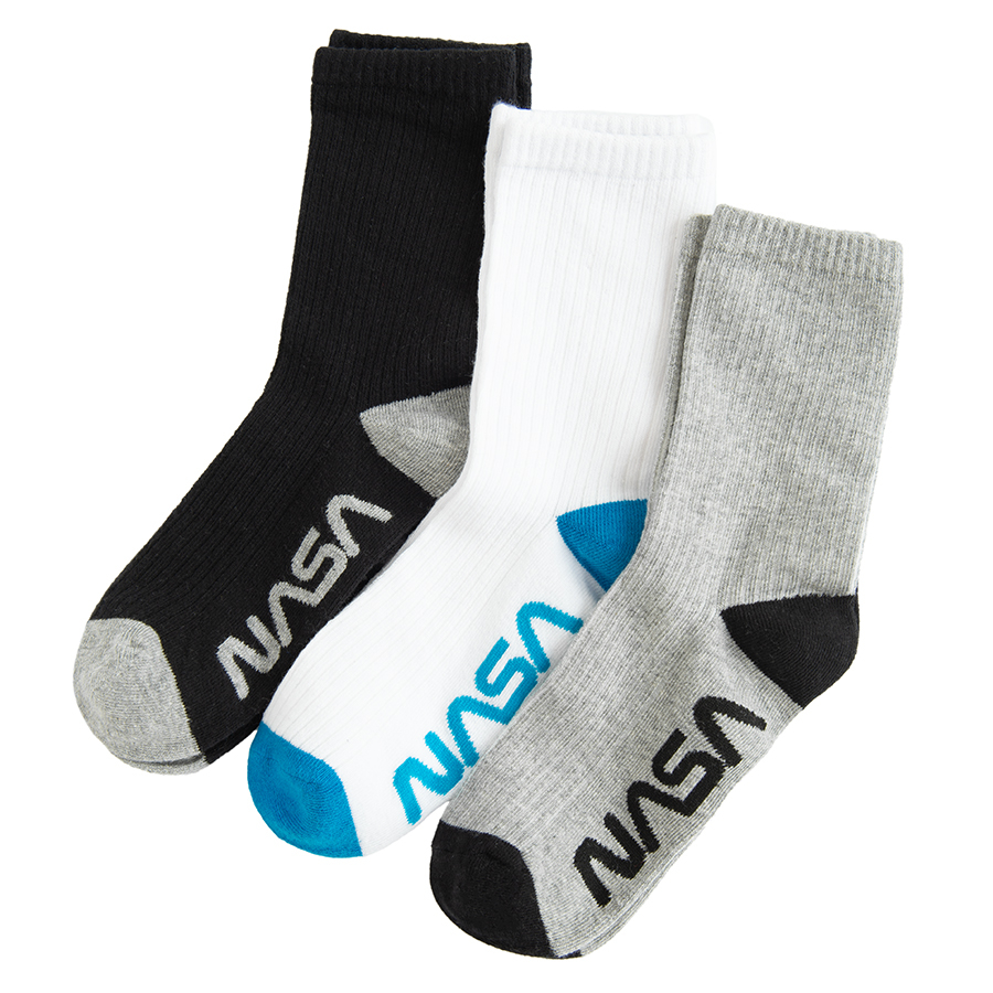 Κάλτσες 3 ζεύγη NASA