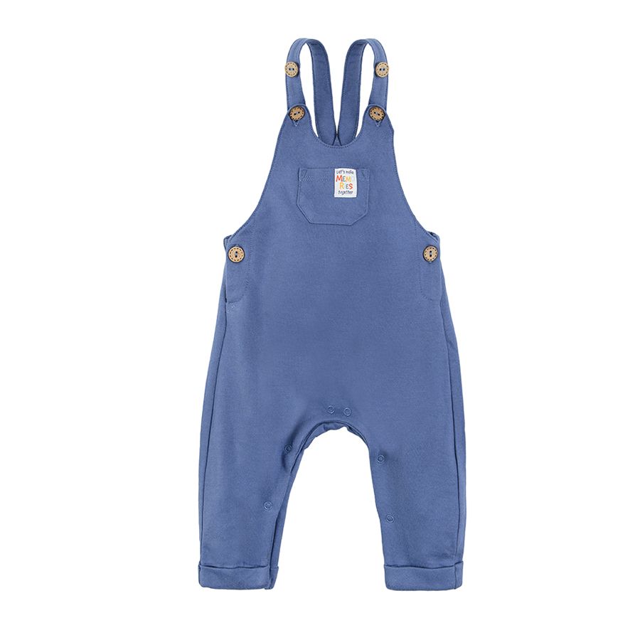 Winnie the Pooh long sleeve bodysuit and dungaree clothing set
