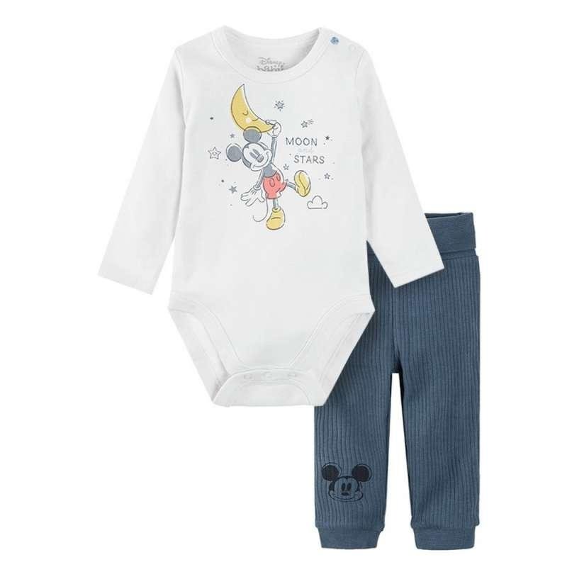 Clothing set Mickey Mouse long sleeve bodysuit and pants