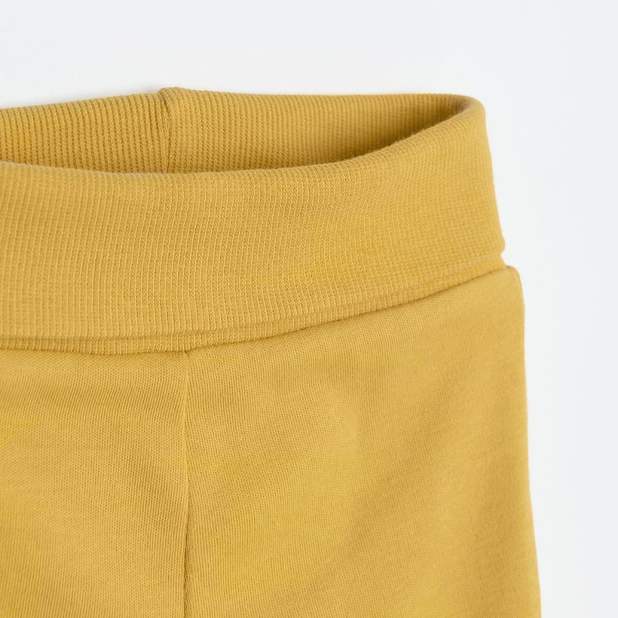 Winnie the Pook yellow and light green footed leggings - 2 pack