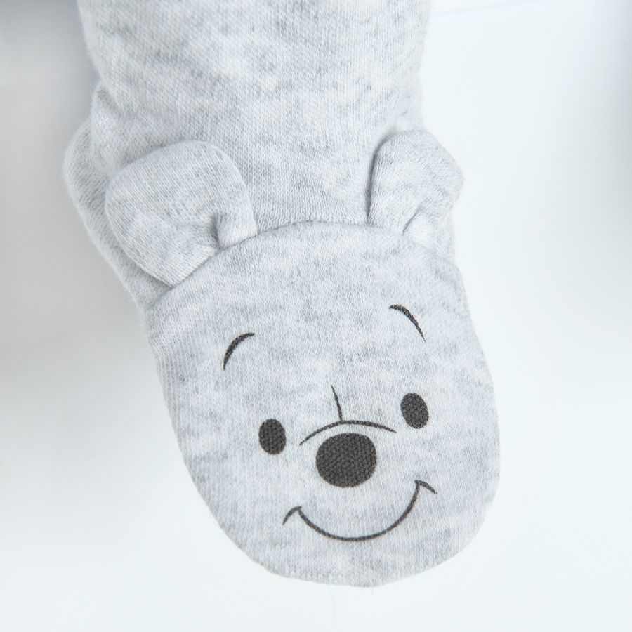 Winnie the Pook yellow and light green footed leggings - 2 pack