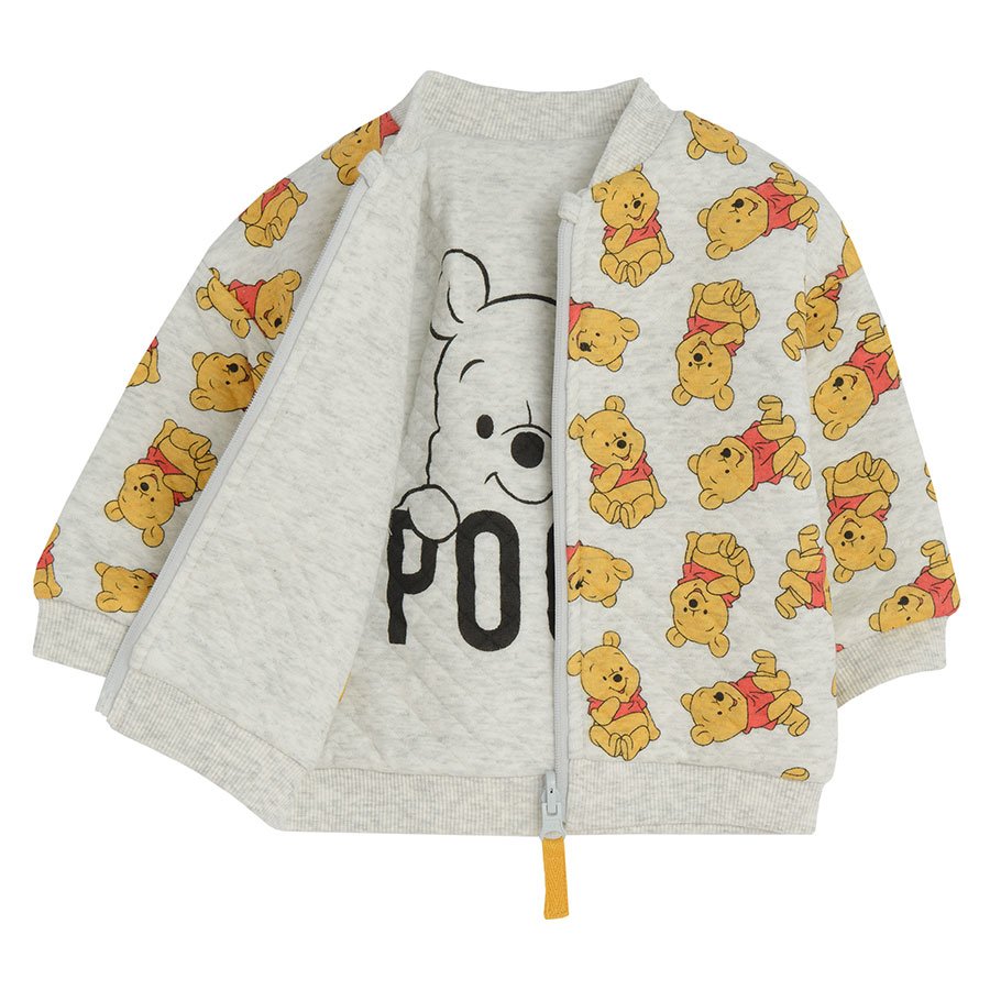 Winne the Pooh zip through sweatshirt