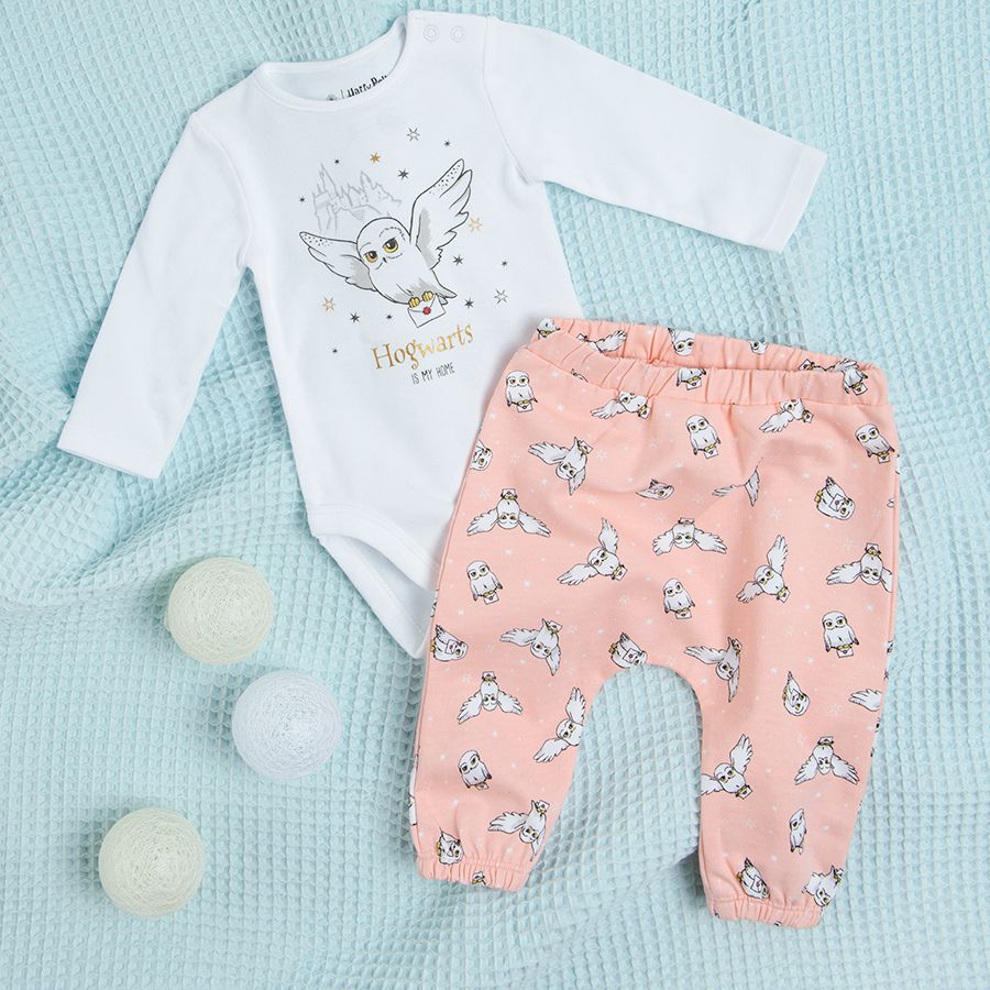 Harry Potter clothing set long sleeve bodysuit and leggings